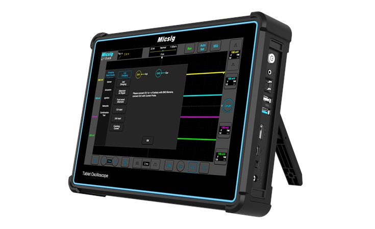 Micsig ATO2002 200MHz 2-Ch Standard Automotive Tablet Oscilloscope - Image 3