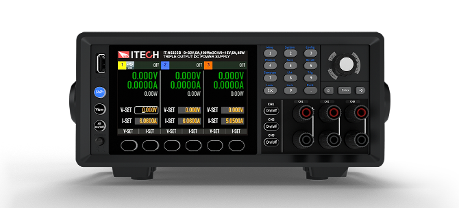 IT-N6300 Series Triple-Channel Programmable DC Power Supply