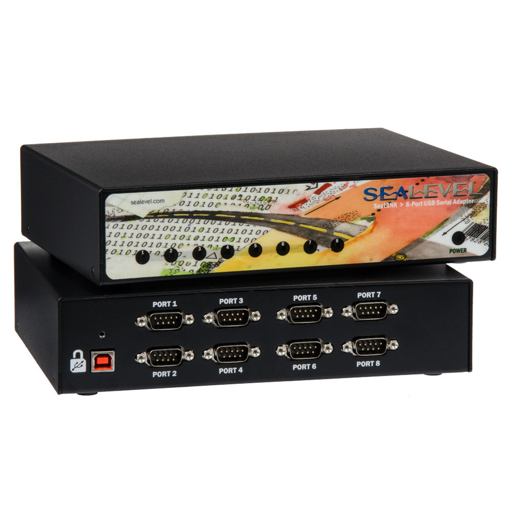 SeaLINK+8/232: USB to 8 Port RS-232 Serial Interface Adapter