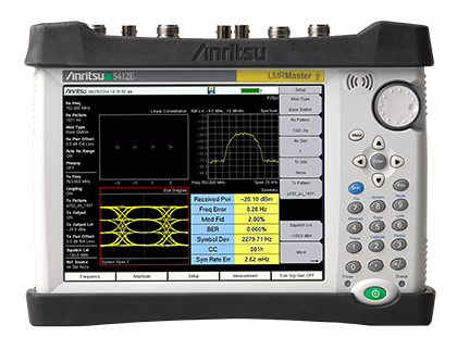 LMR Master Land Mobile Radio Infrastructure and Subscriber Unit Test Set S412E