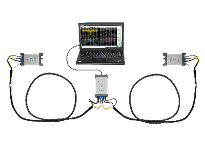 Distributed Modular 2-port Vector Network Analyzer ME786xA