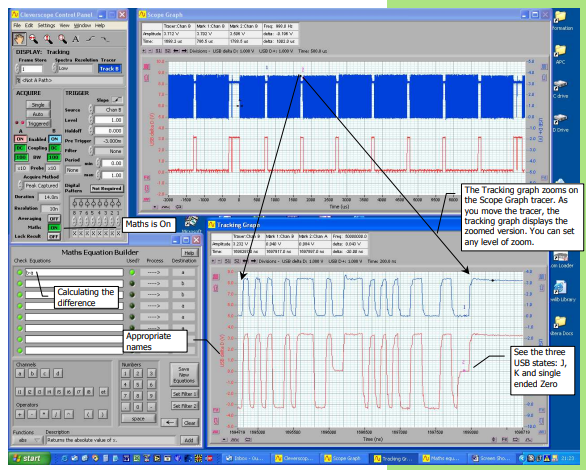 Cleverscope Oscilloscope - Screen Shots and Visuals - Image 3