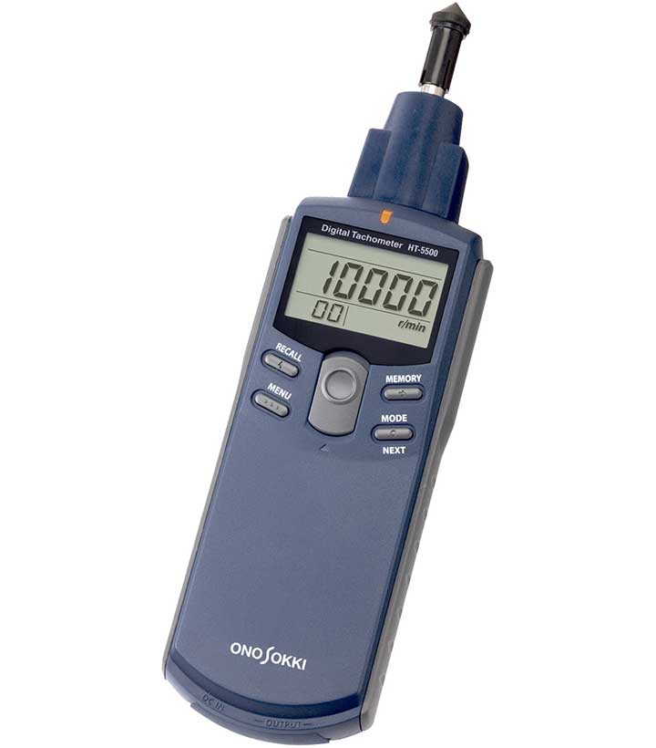 HT-5500 Dual Contact / Non-Contact type Tachometer with both analog and pulse output - Image 3