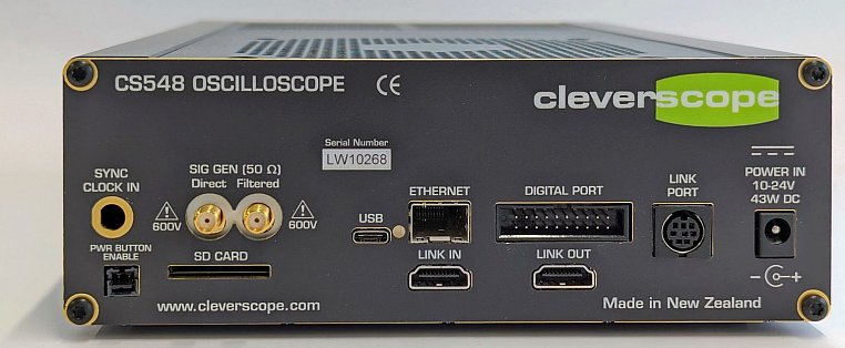 Cleverscope CS548 Oscilloscope