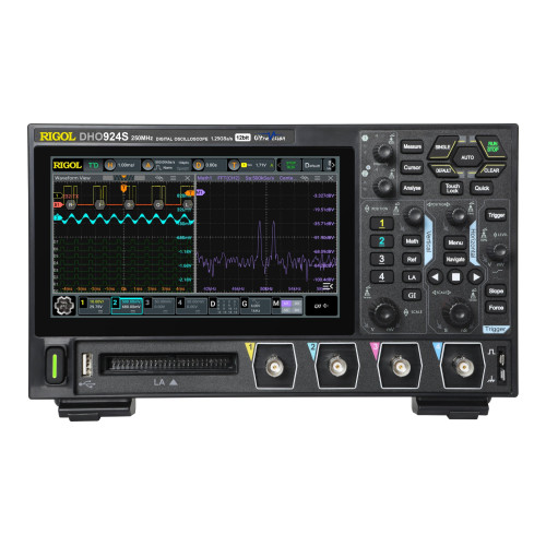 Rigol DHO924 12bit DSO 250MHz, 4ch.